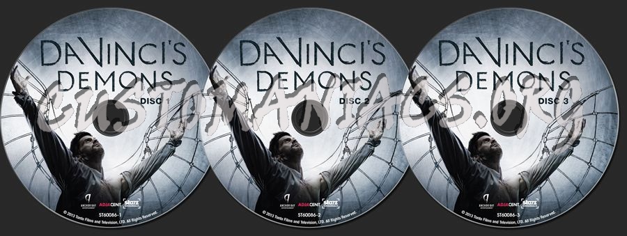 Da Vinci's Demons Season 1 dvd label
