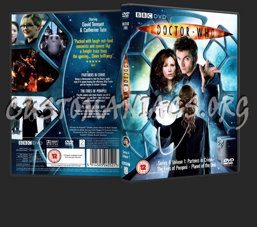 Doctor Who: Series 4 Volume 1 dvd cover