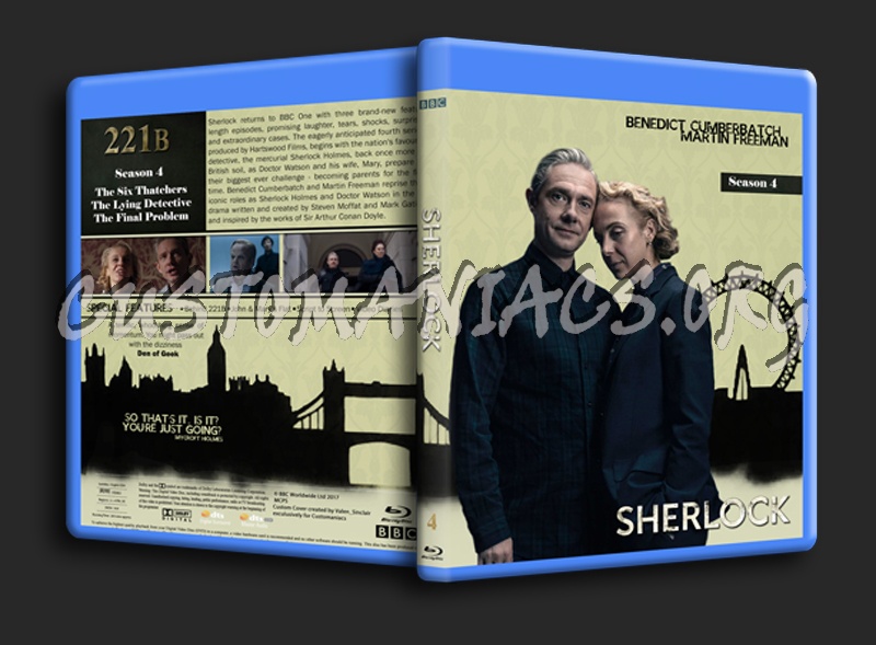 Sherlock Season 4 blu-ray cover