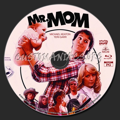 Mr. Mom blu-ray label