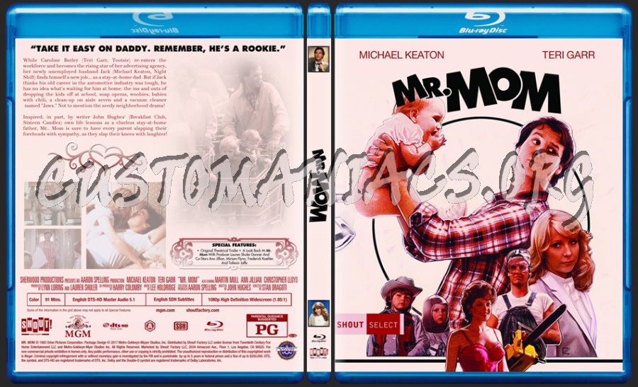 Mr. Mom dvd cover