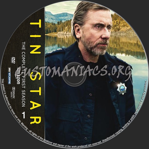 Tin Star Season 1 dvd label