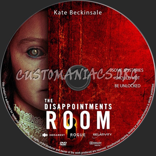 The Disappointments Room dvd label