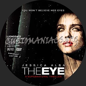 The Eye dvd label
