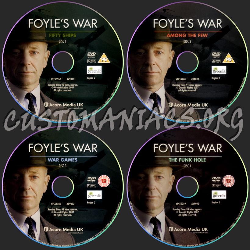 Foyle's War Series 2 dvd label
