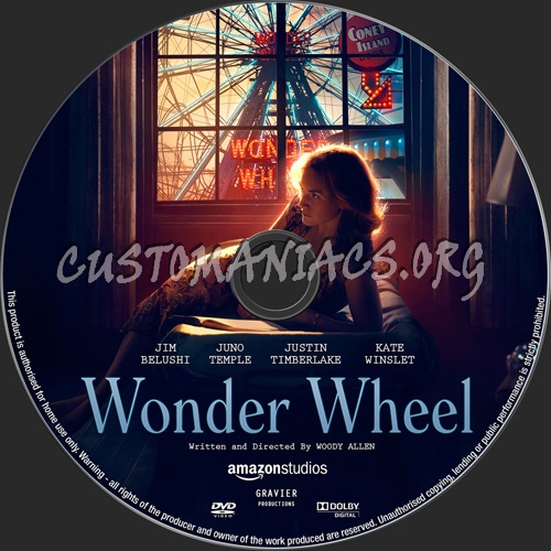 Wonder Wheel dvd label