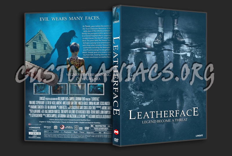 Leatherface dvd cover