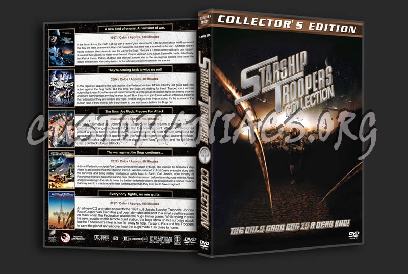 Starship Troopers Collection (5) dvd cover