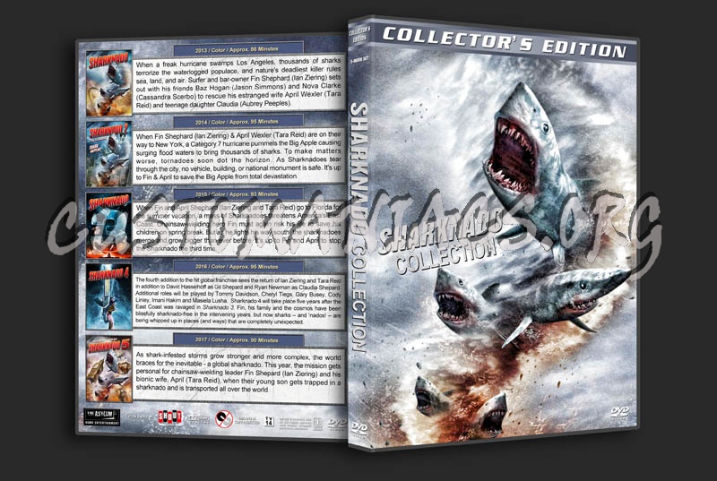 Sharknado Collection (5) dvd cover