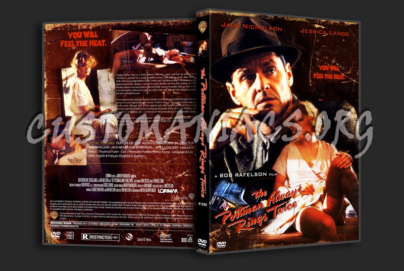 The Postman Always Rings Twice dvd cover