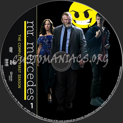 Mr Mercedes Season 1 dvd label