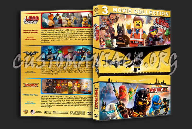 The Lego Movie Triple Feature dvd cover