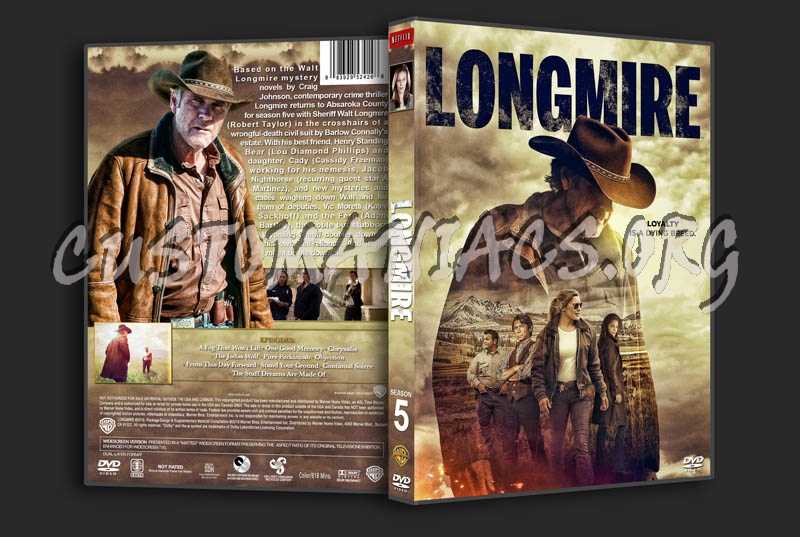 Longmire - Season 5 dvd cover