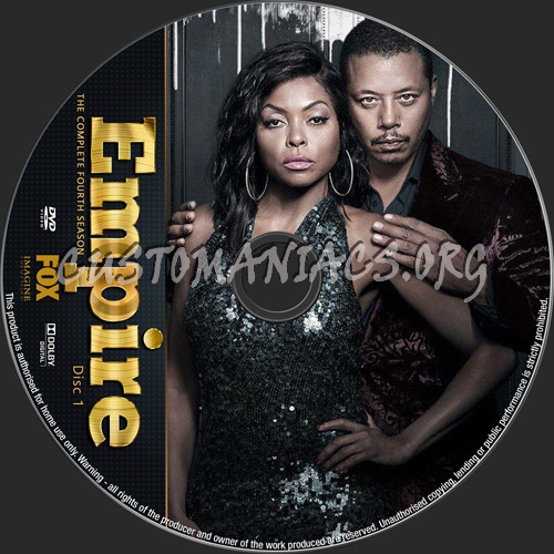 Empire Season 4 dvd label