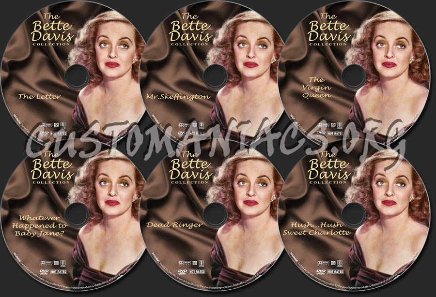 Bette Davis Collection - Volume 1 dvd label