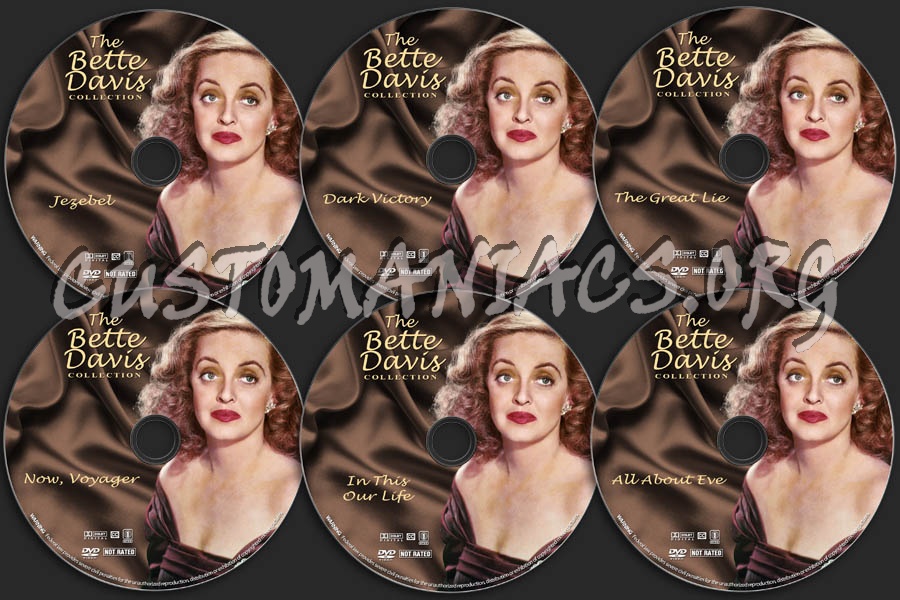 Bette Davis Collection - Volume 2 dvd label