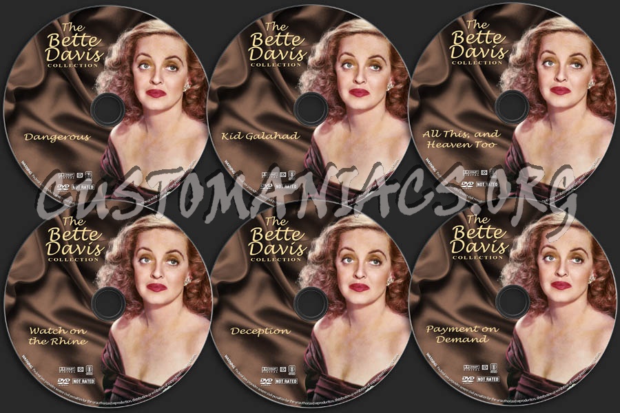 Bette Davis Collection - Volume 3 dvd label