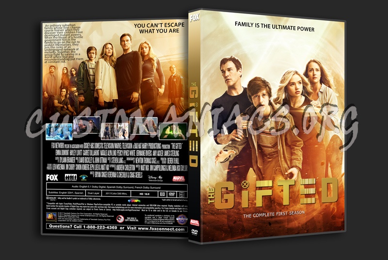 The Gifted Season 1 dvd cover