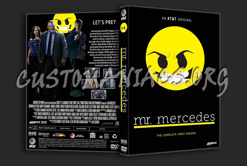 Mr Mercedes Season 1 dvd cover