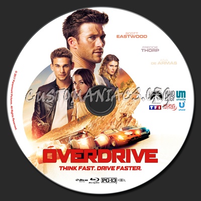 Overdrive blu-ray label