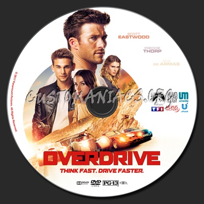 Overdrive dvd label