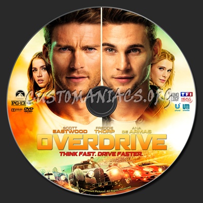 Overdrive dvd label