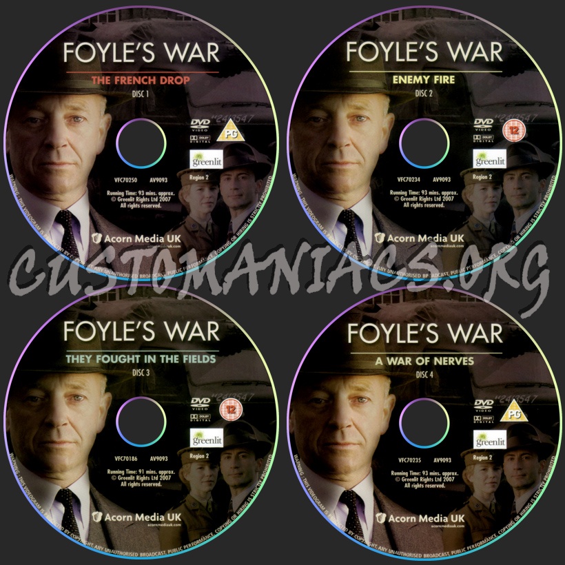 Foyle's War Series 3 dvd label