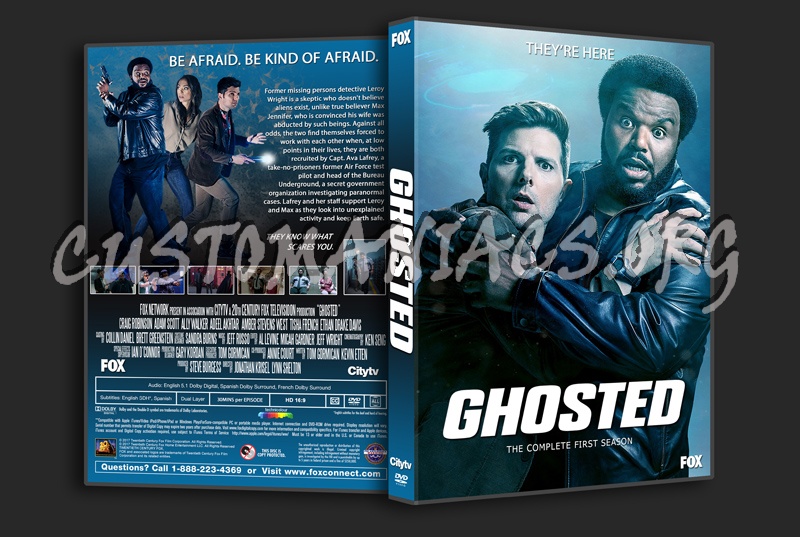 Ghosted Season 1 dvd cover