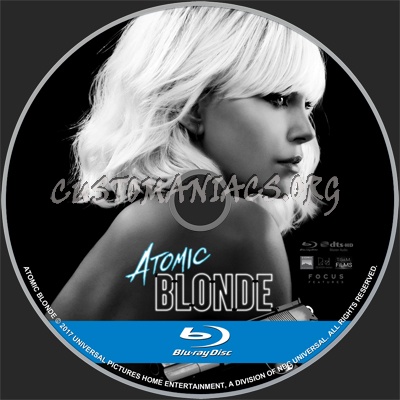 Atomic Blonde (2017) blu-ray label