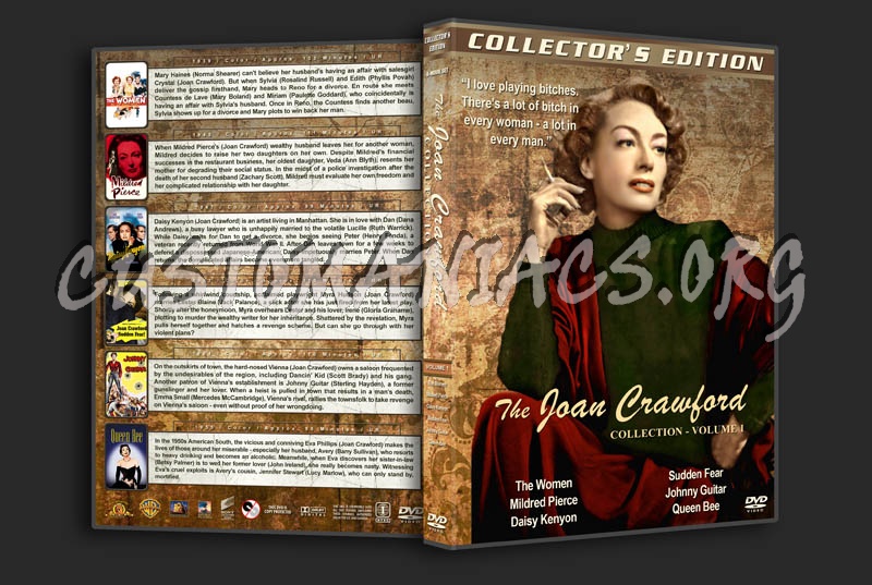 Joan Crawford Collection - Volume 1 dvd cover