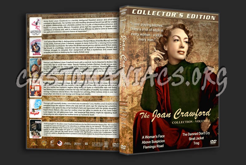 Joan Crawford Collection - Volume 2 dvd cover