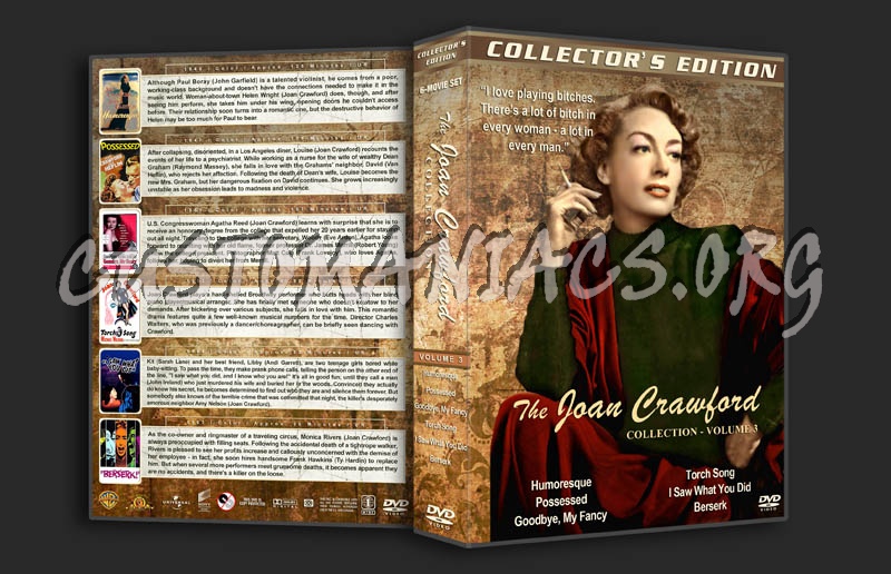 Joan Crawford Collection - Volume 3 dvd cover