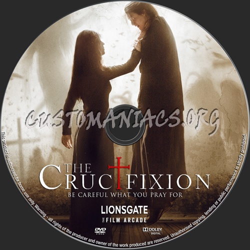 The Crucifixion dvd label