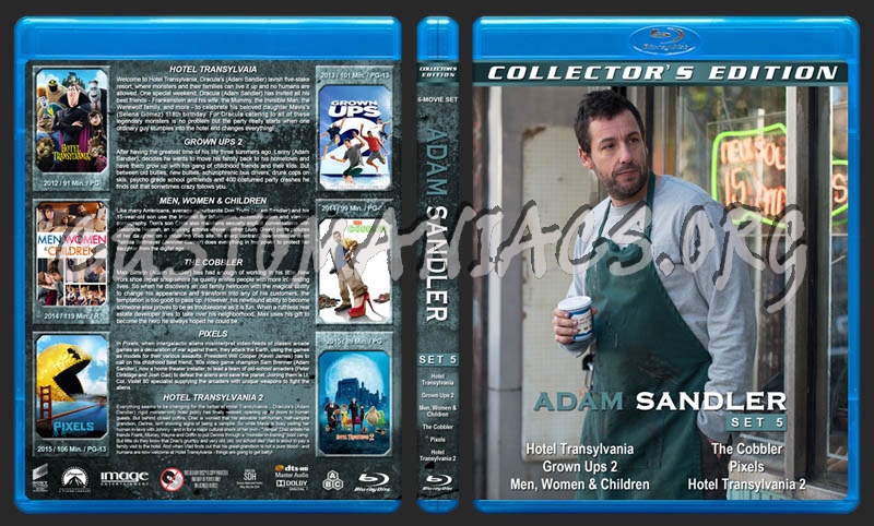 Adam Sandler Collection - Volume 5 blu-ray cover