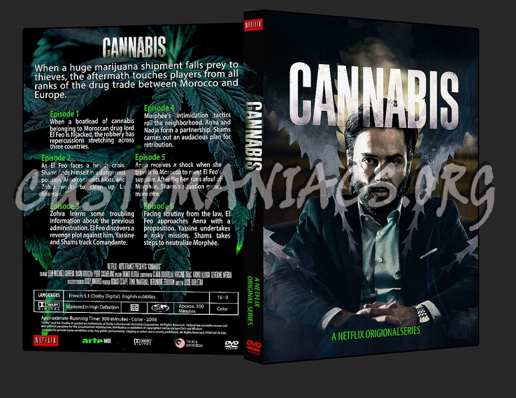 Cannabis - Season 1 dvd cover