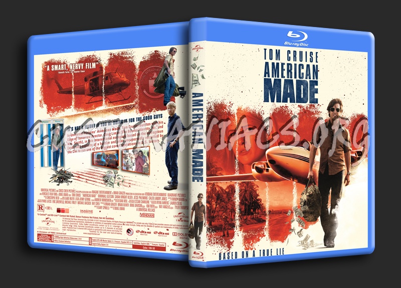 American Made dvd cover