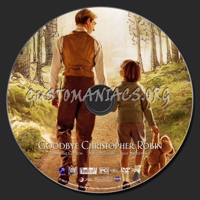 Goodbye Christopher Robin dvd label