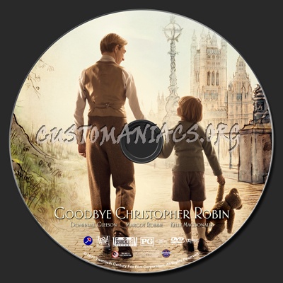 Goodbye Christopher Robin dvd label