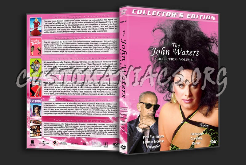 The John Waters Collection - Volume 1 dvd cover