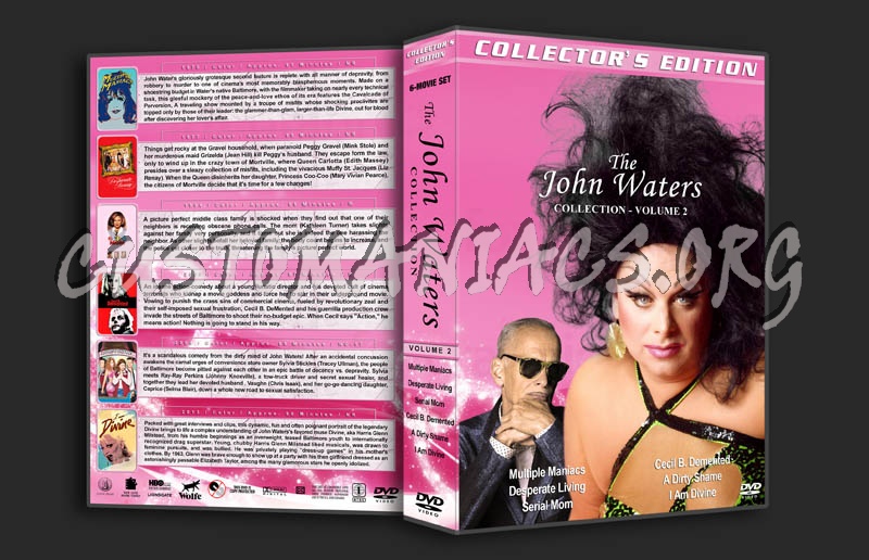 The John Waters Collection - Volume 2 dvd cover