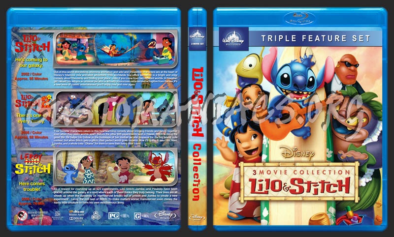 Lilo & Stitch Collection blu-ray cover