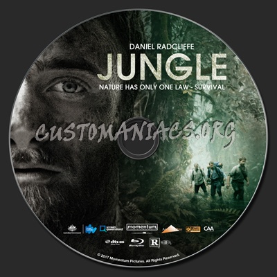 Jungle blu-ray label