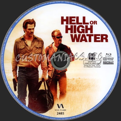 Hell or High Water blu-ray label