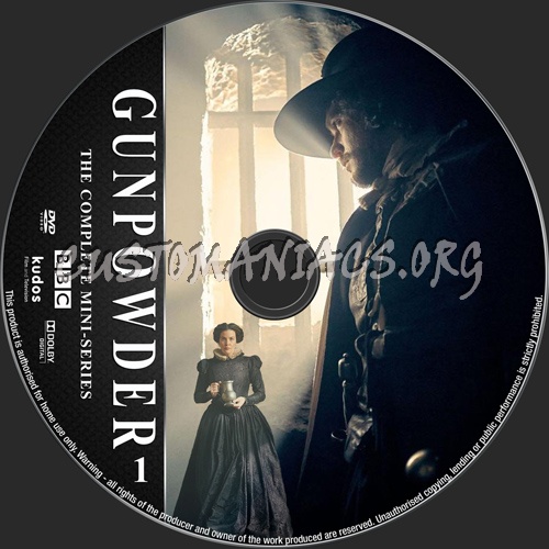 Gunpowder Mini-Series dvd label