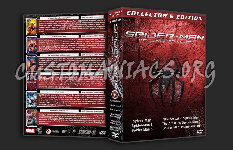 Spider-Man: The Ultimate Collection dvd cover
