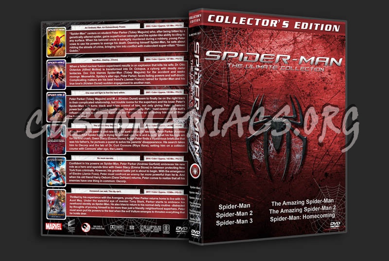 Spider-Man: The Ultimate Collection dvd cover
