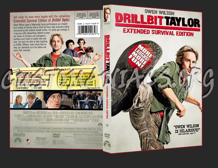 Drillbit Taylor EXtended Edition dvd cover