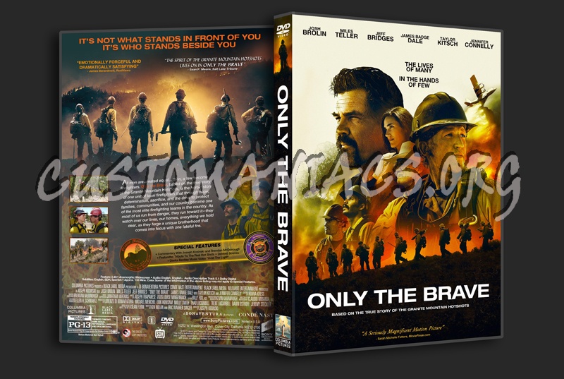 Only The Brave (2017) dvd cover