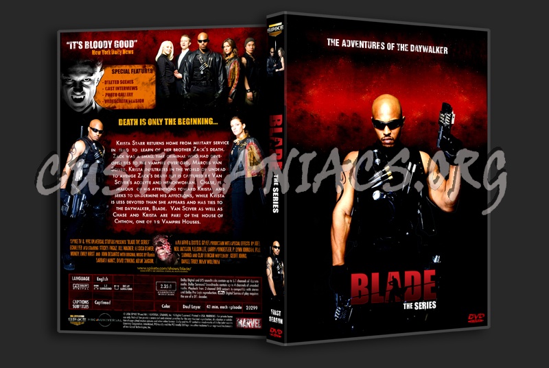 Blade - The Series dvd cover