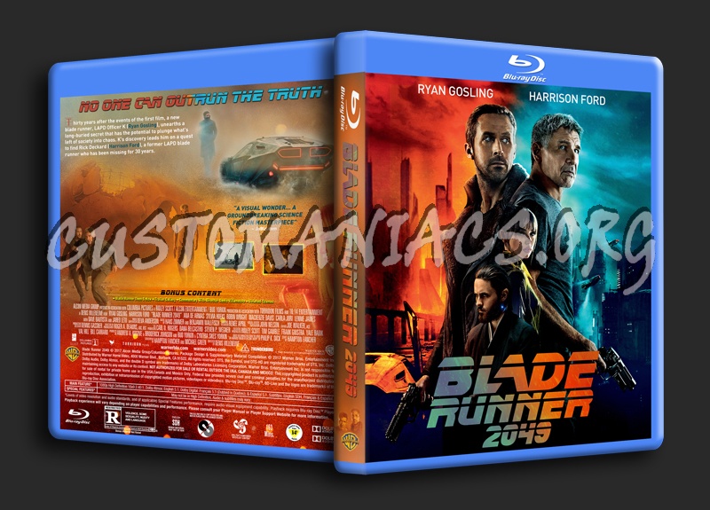 Blade Runner 2049 dvd cover